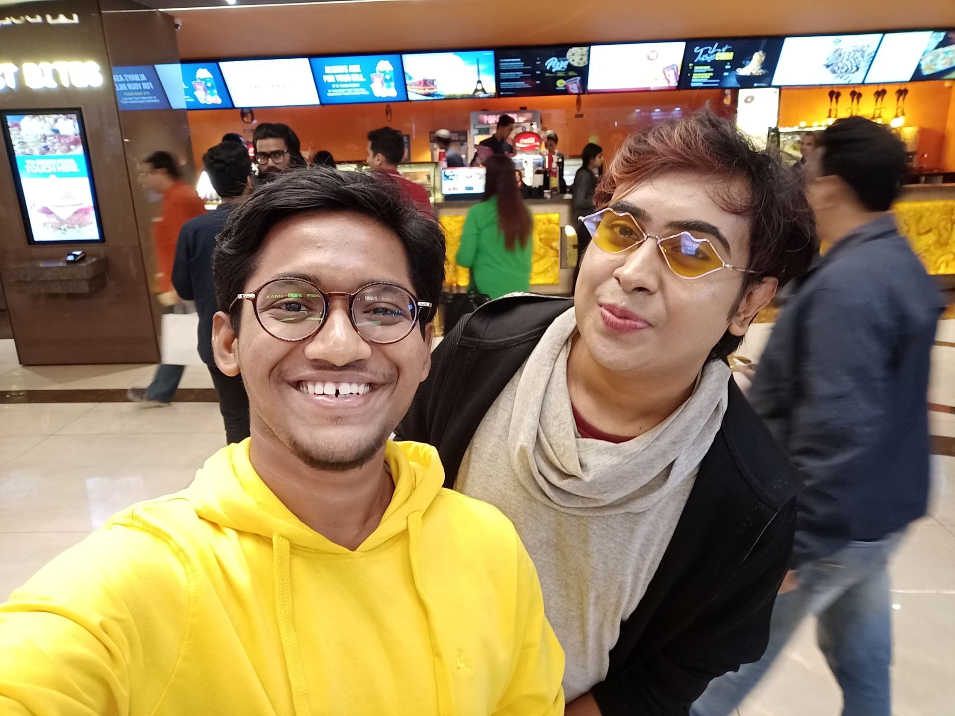Me with Sandy Saha