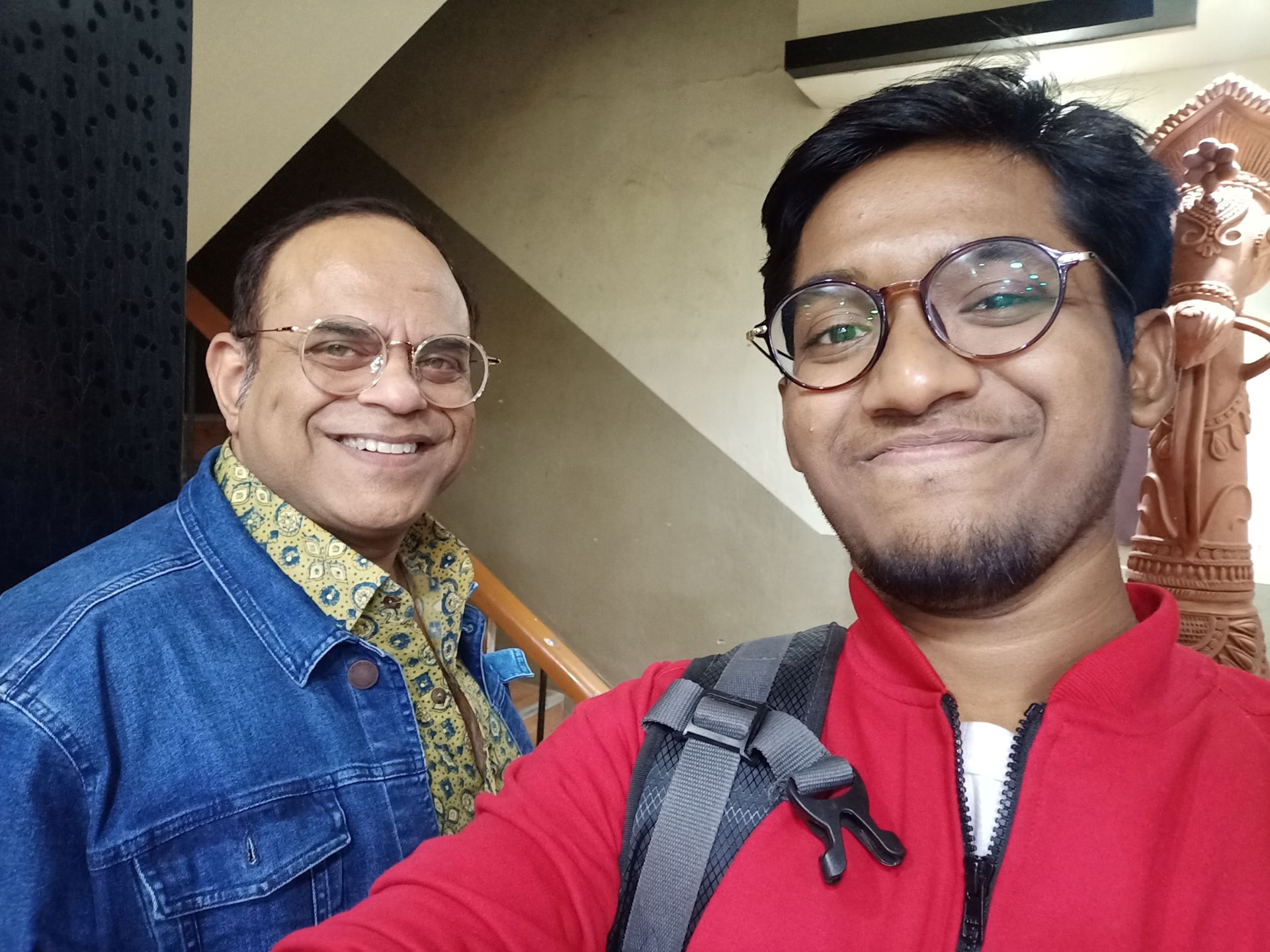 Me with Rajatava Dutta